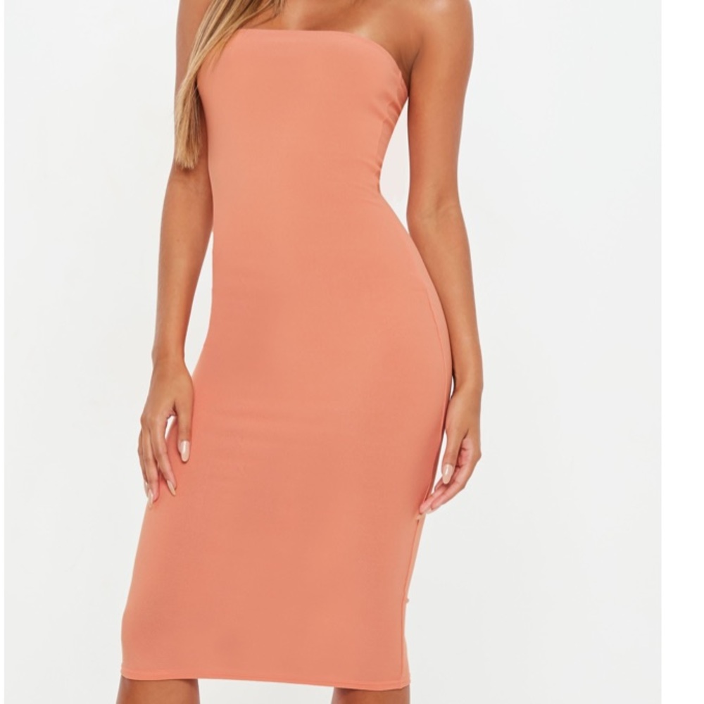 Bandeau midi dress